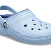 Crocs (TD) Sabots doublés classiques Crocs « Bleu ciel » 207009-4NS