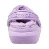 Crocs (TD) Sabots doublés classiques Crocs « Violet » 207009-5PR