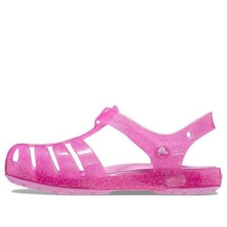 Crocs (TD) Sandales pailletées Isabella « Rose » 208444-6UB