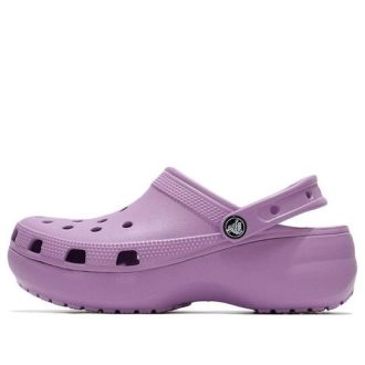 Crocs (WMNS) Classic Clouds Chaussures de plage rétro Violet 206750-5PR