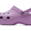 Crocs (WMNS) Classic Clouds Chaussures de plage rétro Violet 206750-5PR