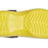 Crocs (WMNS) X Smiley Classic Clog Sandales à semelle épaisse avec visage souriant et nuages  Jaune Noir 207233-90H