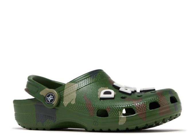 Daily Paper x Classic Clog « Camouflage vert »