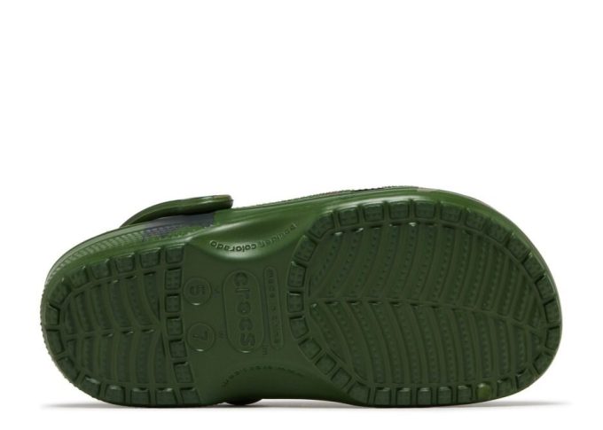 Daily Paper x Classic Clog « Camouflage vert »