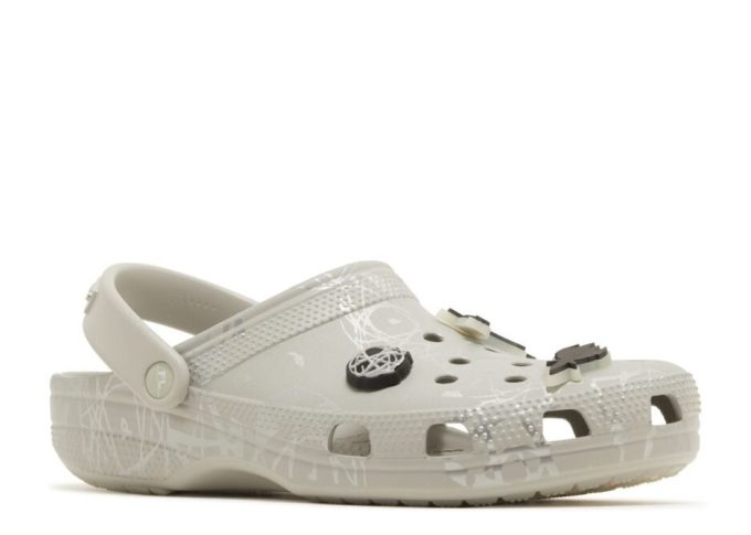Futura Laboratories x Classic Clog « Blanc perle »