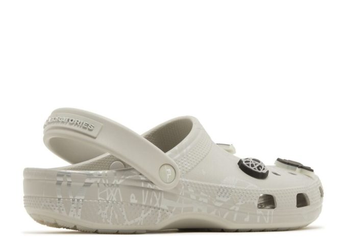 Futura Laboratories x Classic Clog « Blanc perle »