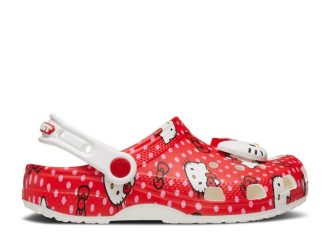 Hello Kitty x Classic Clog Toddler « Pois rouges »