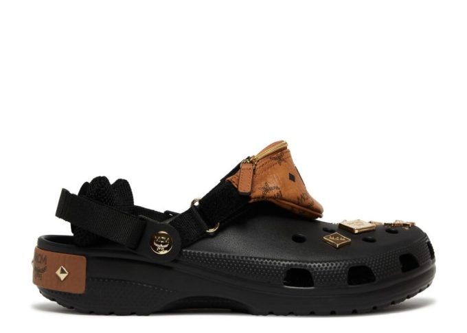 Mini sac banane MCM x Classic Clog – Noir