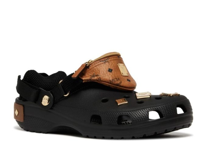 Mini sac banane MCM x Classic Clog – Noir