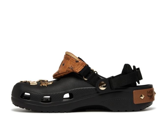 Mini sac banane MCM x Classic Clog – Noir
