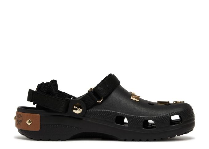Mini sac banane MCM x Classic Clog – Noir