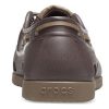 Mocassins plats Crocs minimalistes et confortables, marron, 206338-23B