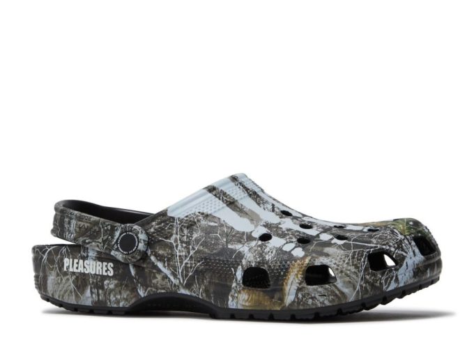 Pleasures x Realtree x Classic Clog « Squelette – Edge Camo »
