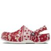 Pull classique de vacances Crocs (femmes) à imprimé graphique « Rouge et blanc » 209237-90H