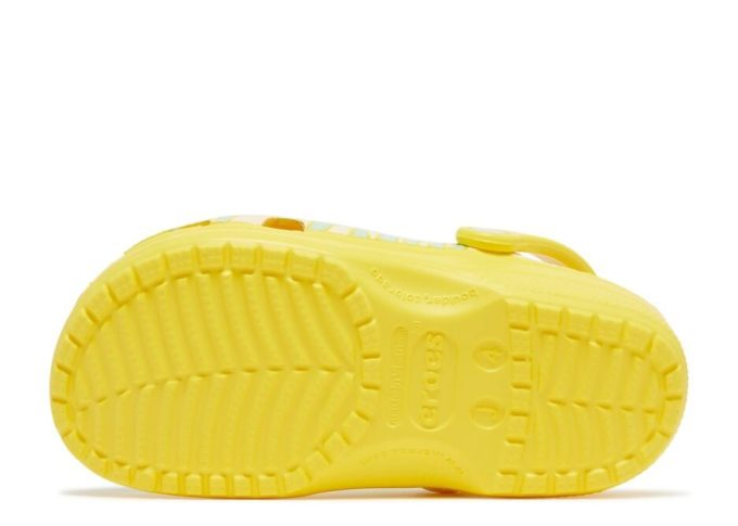 Ron English x Classic Clog Kids « Animaux de fête – Zèbre citron »