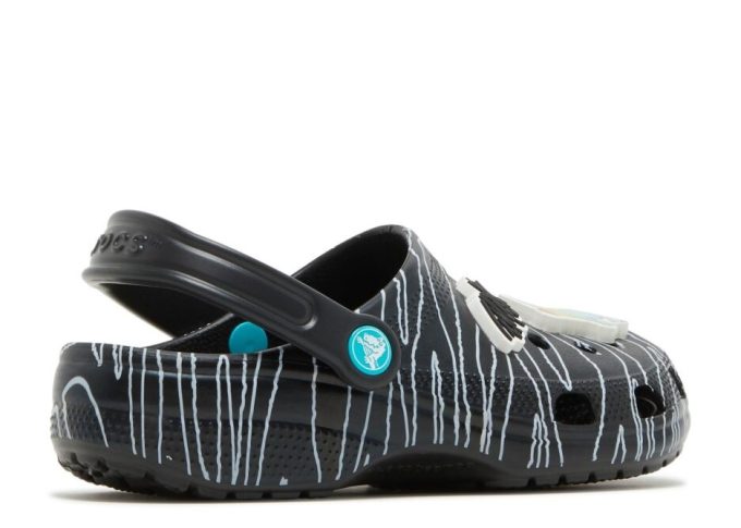 Ron English x Classic Clog Kids « Animaux de fête – Zèbre noir »