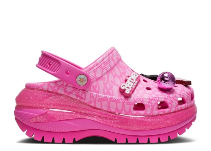 Sabot Barbie The Movie x Mega Crush « Rose électrique »