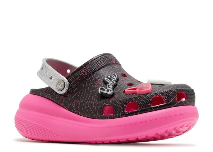 Sabot Barbie x Crush « Noir Rose »