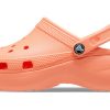 Sabot classique Crocs (femmes) « Orange papaye » 206750-83E