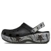 Sabot Crocs Classic Crush Disco (femme) « Noir » 208123-0C4