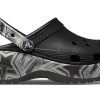 Sabot Crocs Classic Crush Disco (femme) « Noir » 208123-0C4