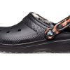 Sabot Crocs Classic Lined Animal Remix « Noir et multicolore » 207842-0ZR