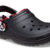 Sabot Crocs Classic Lined Camo « Noir et rouge » 208047-063