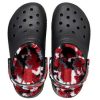 Sabot Crocs Classic Lined Camo « Noir et rouge » 208047-063
