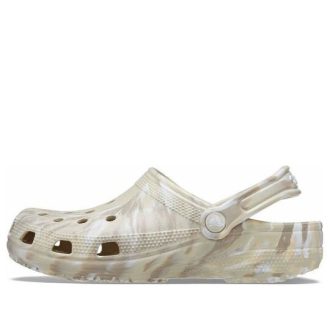 Sabot Crocs Classic marbré « Bone & Multi » 206867-2Y3