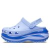 Sabot Crocs Classic Mega Crush (femmes) « Moon Jelly » 207988-5Q6