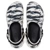 Sabot Crocs Echo Tiger « Blanc Noir » 208418-103