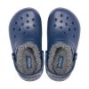 Sabot Crocs (GS) Classic à paillettes doublé « Bleu » 207010-459