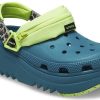Sabot Crocs Hiker Xscape imprimé animal « Vert sarcelle » 208605-9DB
