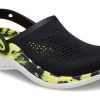 Sabot Crocs LiteRide 2.0 « Noir Jaune Fluo » 207634-02K