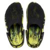 Sabot Crocs LiteRide 2.0 « Noir Jaune Fluo » 207634-02K