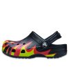 Sabot Crocs (PS) Classic Flame Broiled « Noir, rouge, vert » 206629-0X9