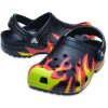 Sabot Crocs (PS) Classic Flame Broiled « Noir, rouge, vert » 206629-0X9