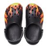 Sabot Crocs (PS) Classic Flame Broiled « Noir, rouge, vert » 206629-0X9