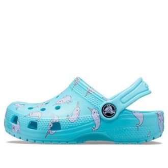 Sabot Crocs (PS) Classic Majestic Creature « Bleu » 206547-4O9