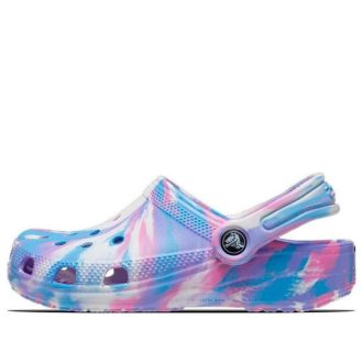 Sabot Crocs (PS) Classic Marbled « Bleu, violet, rose » 207464-102