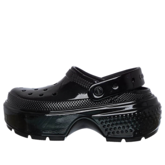 Sabot Crocs Stomp High Shine (femmes) « Noir » 209568-001