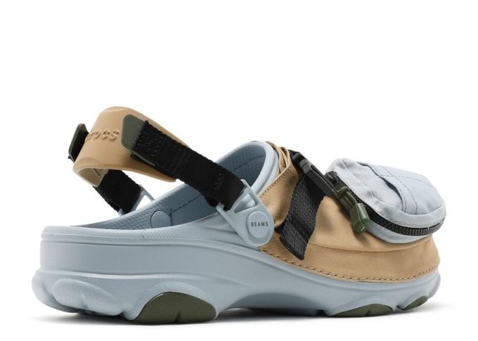 Sabot d’extérieur tout-terrain BEAMS x Classic « gris kaki » Sabot d’extérieur tout-terrain BEAMS x Classic « gris kaki »