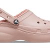 Sabot doublé classique Crocs (femmes) « Rose » 207938-6TY