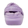 Sabot doublé classique Crocs (PS) « Violet » 207010-5PR