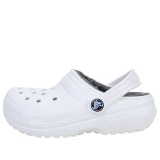 Sabot doublé Crocs (GS) Classic « Blanc » 207010-10M