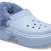 Sabot doublé Crocs (GS) Stomp « Bleu calcite » 208546-4NS