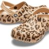 Sabot imprimé Crocs Classic « Léopard doré » 205838-98R