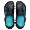 Sabot à lacets réfléchissants Crocs Echo « Noir sarcelle » 210004-001