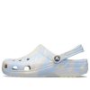 Sabot marbré classique Crocs (femmes) « Blue Calcite Multi » 206867-4NT