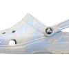 Sabot marbré classique Crocs (femmes) « Blue Calcite Multi » 206867-4NT